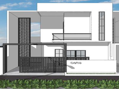 Rumah Aesthetic 2 Lantai Daerah Kota Malang