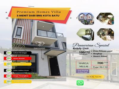 RUMAH VILLA MURAH VIEW KEREN KOTA BATU