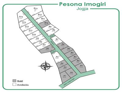 Tanah Murah Yogyakarta Timur Embung Imogiri Bantul, SHM P