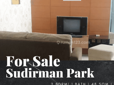 Dijual Apartemen Sudirman Park 2 Bedroom Full Furnished