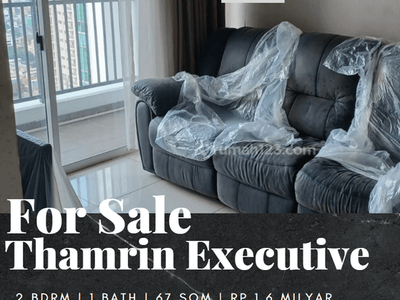 Dijual Apartemen Thamrin Executive 2 Bedroom Furnished View Utara