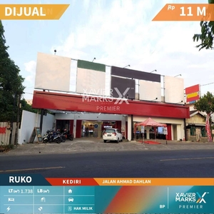 Dijual Ruang Usaha di Poros Jalan Ahmad Dahlan, Kediri Kota