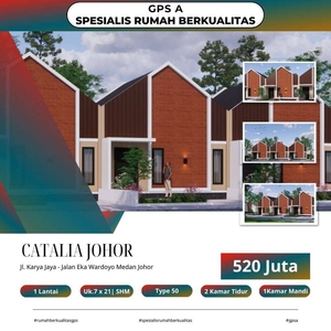 dijual rumah cantik startegis nyaman dikota medan