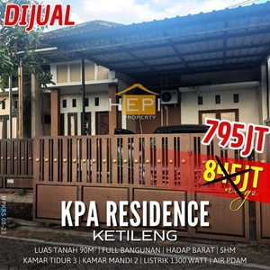 Dijual Rumah di KPA Residence Ketileng Semarang