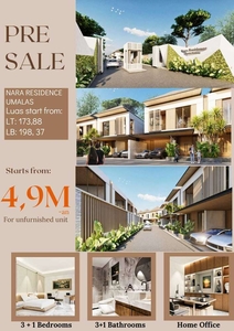 Dijual Villa Mewah Modern Baru di Umalas Bali
