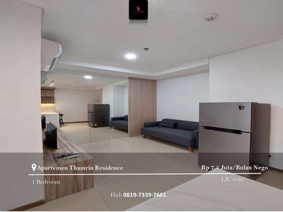 Disewakan Apartement Thamrin Residence 1 Bedroom Lantai Tinggi