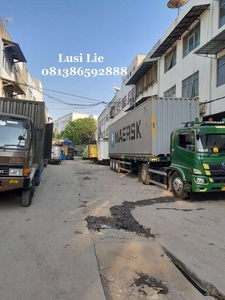 Gudang bisnis pluit, kapuk raya, ada lift, akses kontainer