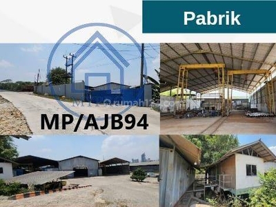 Jual Ajb Pabrik Raya Bantar Jati Bogor Jawabarat 12145m2 SHM