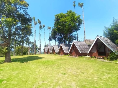 Jual Tanah Glamping Villa area Pinclut, Bandung, 12 kabin