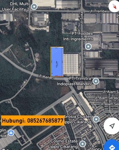 Kavling Industri 1 Hektar lippo Cikarang