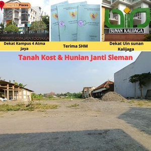 Kavling Janti Hunian & Kost Area Kampus UPN Sleman SHM