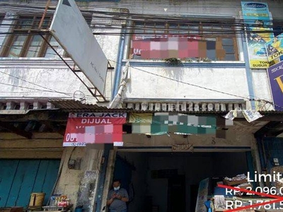 Ruko Jendral Sudirman Mainroad Strategis SHM Jual Lelang