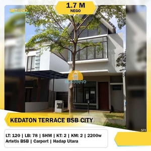 RUMAH 2 LANTAI KEDATON TERRACE BSB CITY SEMARANG