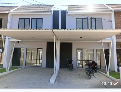 Rumah 2lantai Kpr tampa DP dan free semua biaya. Lokasi mepet surabaya