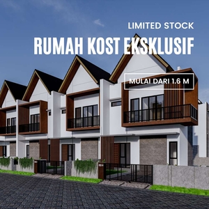 Rumah Kost 14 KT 14 KM Kawasan Bisnis Kampus Tengah Kota Malang