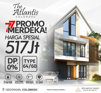 Rumah murah 2 lantai di Colomadu lokasi belakang Alana hotel solo