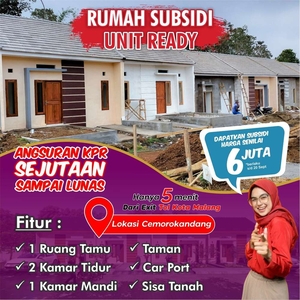 Rumah Murah Bersubsidi Terlaris Promo Plus Plus