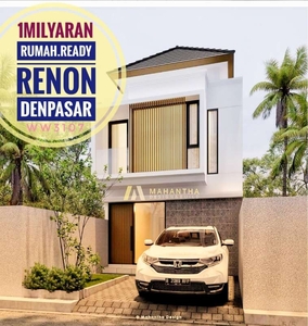 Rumah Ready Dijual Renon Denpasar Bali