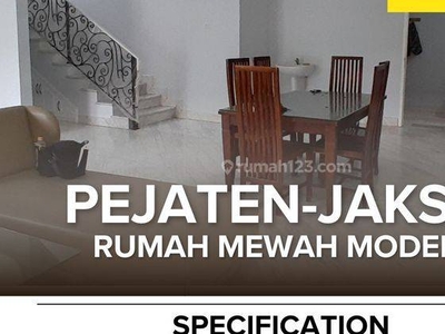 Rumah sewa 2,5 Lantai, Rumah Mewah Modern di Pejaten Jakarta Selatan, cocok untuk hunian
