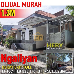 Rumah Siap Huni di Ngaliyan Semarang Dekat Exit Toll