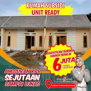 Rumah Type 25 Siap Huni Bersubsidi