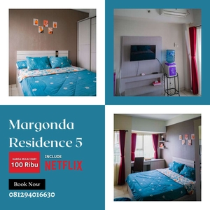 Sewa apartement murah berkualitas margonda residance 5 depok