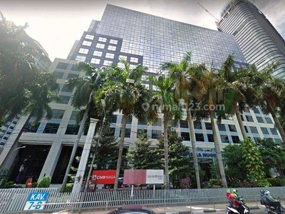 Sewa Kantor Wisma Nugra Santana 90 M2 Partisi Sudirman Jakarta