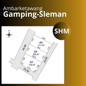 Tanah Ambarketawang Gamping; SHM Ready