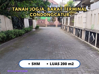 Tanah Jogja, SHM, Siap AJB, Dekat UGM Jogja, Cocok Untuk Kos Kosan