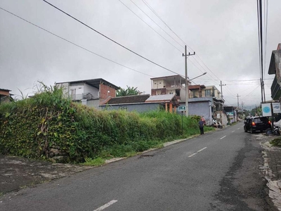 Tanah strategis murah di Poros jalan Oro Oro Ombo Batu termurah