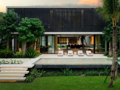 Vila Baru Super Mewah Dengan View Sawah Di Canggu Bali