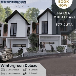 Villa Minimalis Mewah dalam Cluster Lembang Bandung dekat Setiabudi