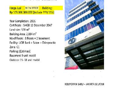 Turun Harga,new Office Building,lokasi Strategis,occupancy Penuh