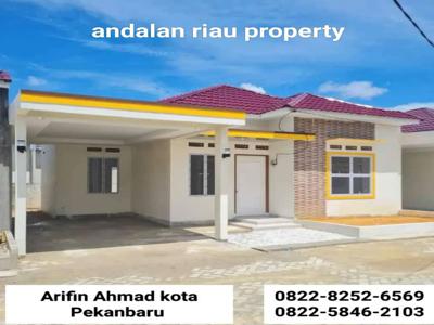 Perumahan cluster Arifin Ahmad 47 jt sampai akad