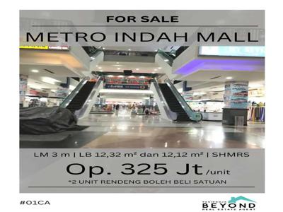 Kapan lagi beli KIOS Murah bawa HOKI cuma di Metro Indah Mall