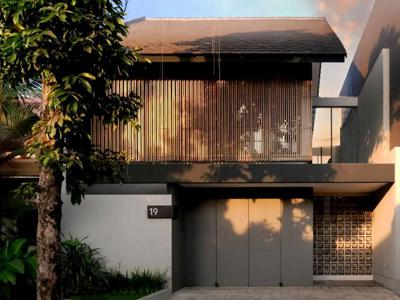 Rumah minimalis modern konsep tropical modern singgasana housing