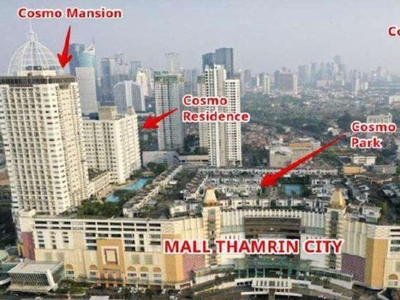 Apartment bagus di thamrin city COSMO TERRACE jakpus