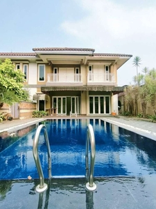 DD115 Rumah Mewah 650 m2 Private Pool di Kemang Pratama Bekasi