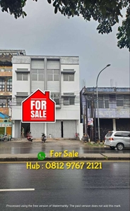 Dijual 2 Ruko Gandeng, 3 lantai Lokasi Jalan Raya Bogor