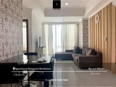 Dijual Apartement Denpasar Residence 2 Bedrooms Full Furnished