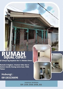 Dijual Cepat! Dan mencari agen yang mau ngejual rumah saya fee 5%