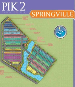 Dijual cepat rumah mewah PIK 2 Cluster Springville