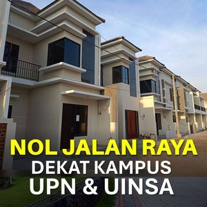 Dijual Rumah 2Lantai Nol JalanRaya Kampus UPN Medokan Rungkut Surabaya