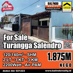 Dijual Rumah Bagus Strategis di Salendro Timur Turangga Kota Bandung