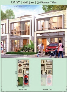 Dijual Rumah Baru 6x12,5 75m SCARLET PIK2 Pantai Indah Kapuk 2