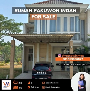 Dijual Rumah Minimalis Siap Huni Pakuwon Indah
