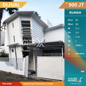 Dijual Rumah Modern Harga Murah di Dieng Kota Malang