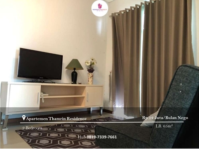 Disewakan Apartement Thamrin Residence 2BR Furnished Tower D