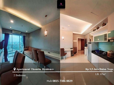 Disewakan Apartment Thamrin Residence High Floor 2BR Furnished Tower C