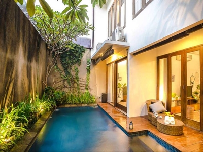 DISEWAKAN: Rumah Tropical Bali - Cluster Simplicity, Icon - BSD City